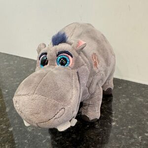 Ty Beanie Baby “Beshte” the Hippo from Disney The Lion Guard 8”